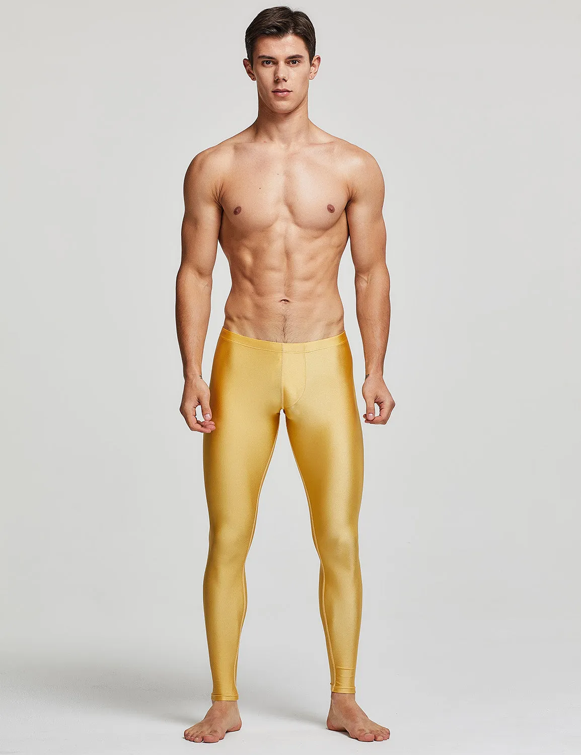 Sport Compression Shiny Tights Leggings 60611