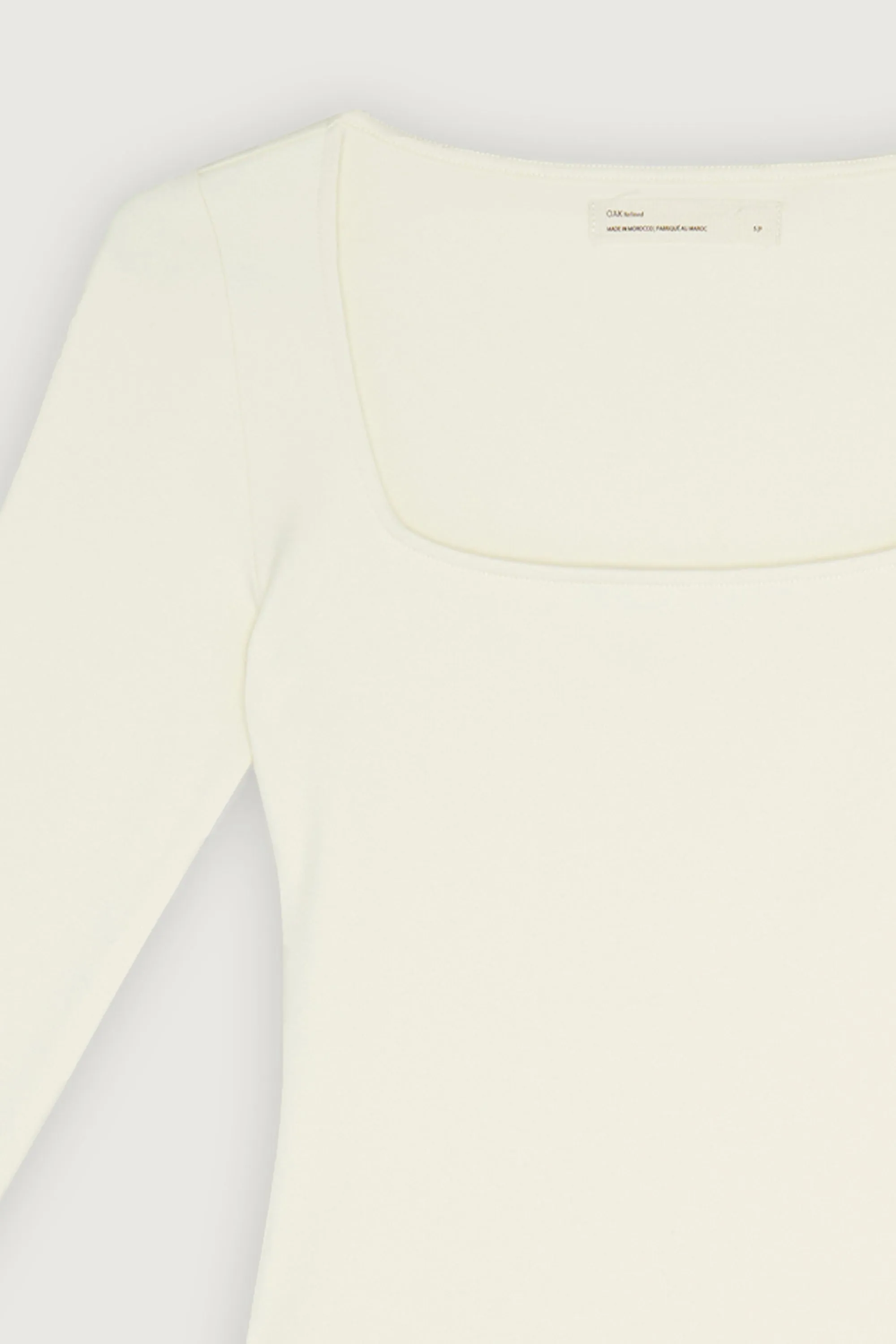 SQUARE NECKLINE BODYSUIT