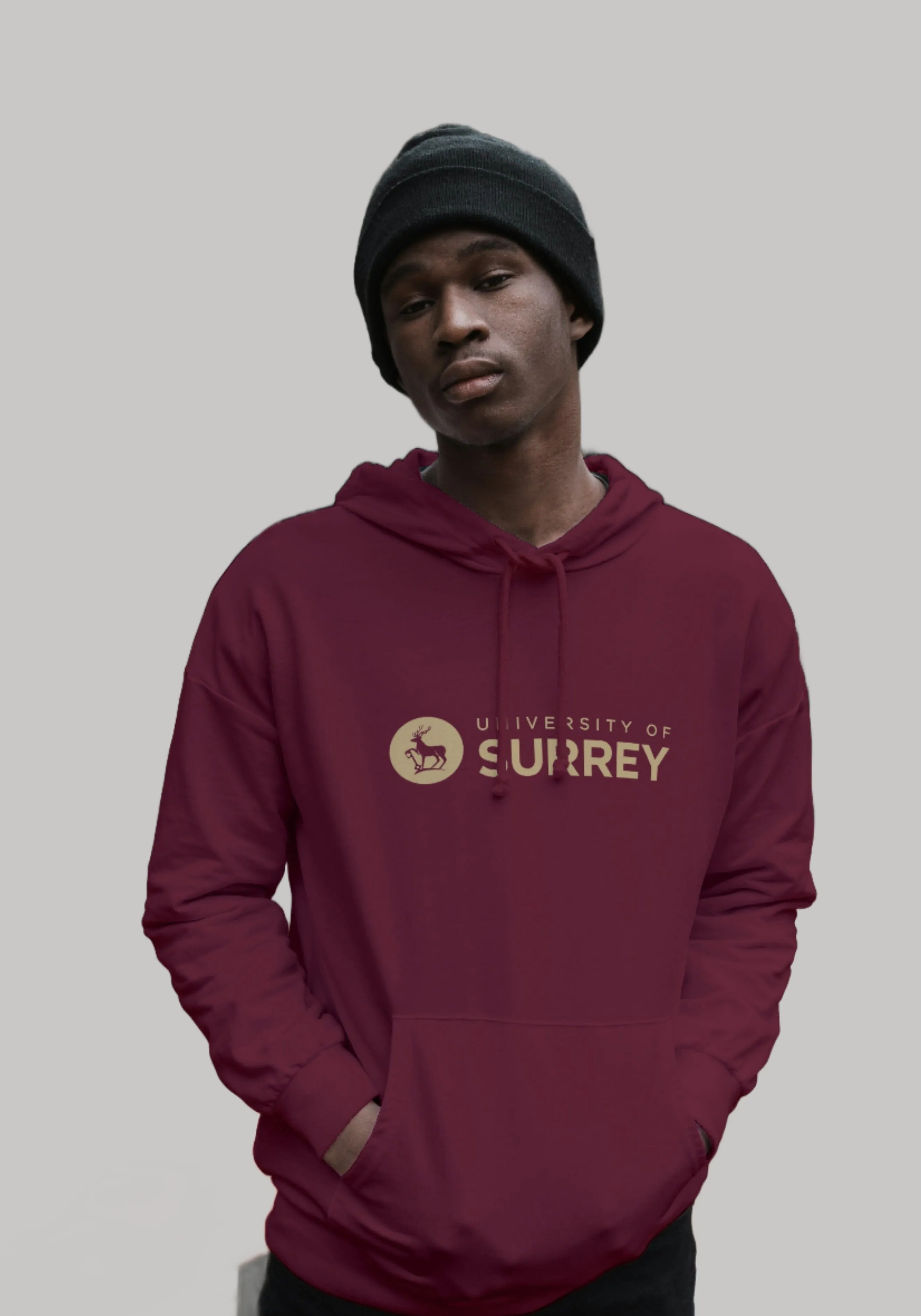 Surrey Hoodie Burgundy