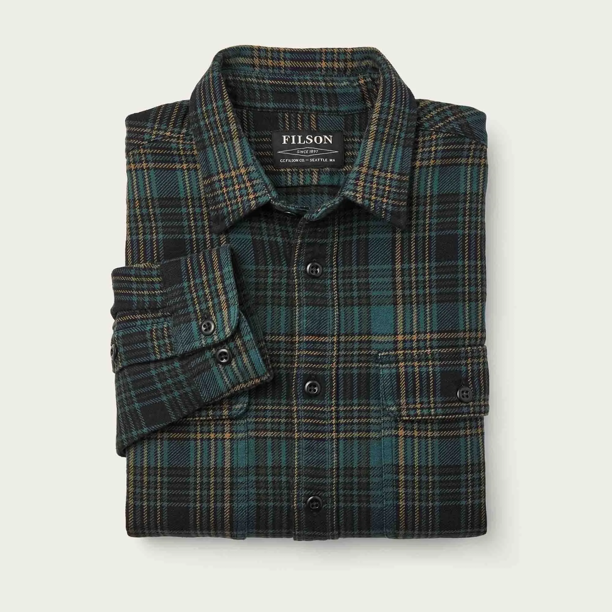 VINTAGE FLANNEL WORK SHIRT