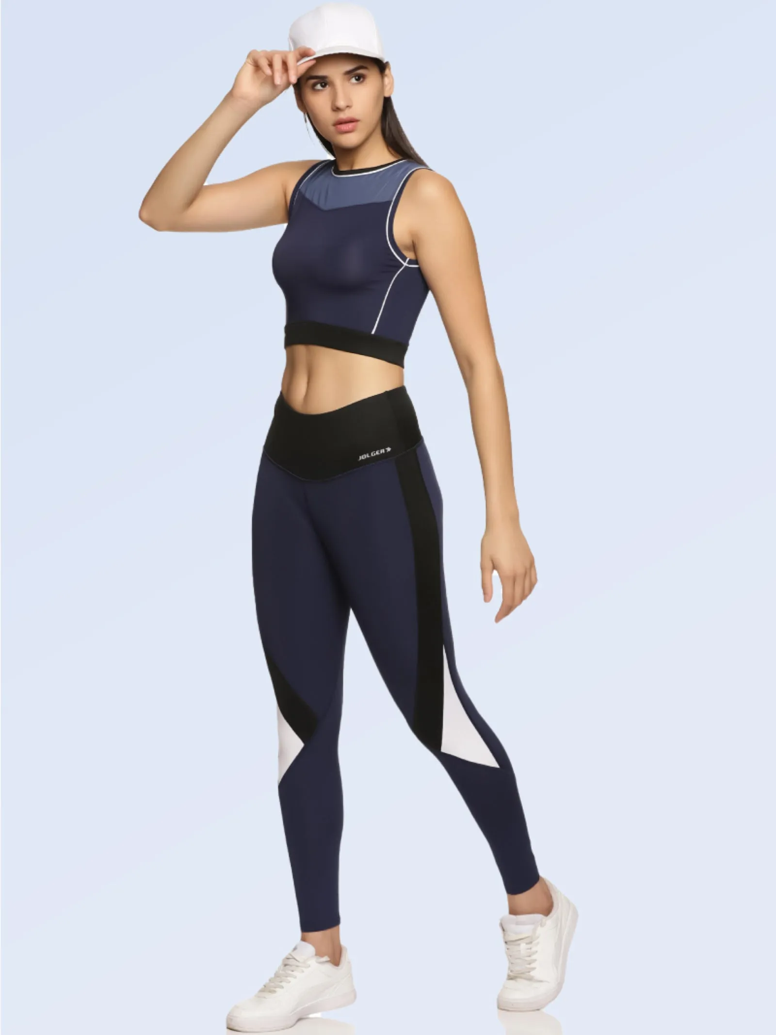 Women's Sleeveless Sports Crop Top